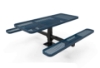 Picture of RHINO 6 ft. Thermoplastic Polyolefin Coated Pedestal Picnic Table - Quick Ship