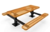 Picture of RHINO 6 ft. Thermoplastic Polyolefin Coated Double Pedestal Picnic Table