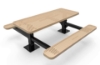 Picture of RHINO 6 ft. Thermoplastic Polyolefin Coated Double Pedestal Picnic Table