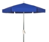 7 1/2 Ft. Diameter Garden Umbrella with Aluminum Pole and Crank Lift, Six Rib Fiberglass