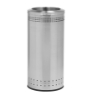 25 Gallon Precision Steel Round Receptacle With Open Top