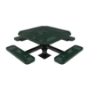 Perforated Steel - Green - Surface Mount