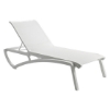 Sunset Sling Chaise Lounge With Plastic Resin Frame