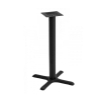 Indoor Restaurant Bar Height Table with Marco Top and X Stamped Steel Base - 24", 30", or 36"