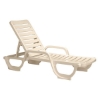 Bahia Plastic Resin Commercial Grade Pool Chaise Lounge