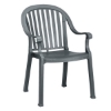 Colombo Stacking Commercial Highback Plastic Resin Armchair