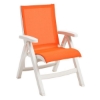 Belize Plastic Resin Sling Folding Deck Chair