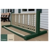 Recycled Plastic Bike Rack, 10 slot