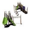 Monkeying Around Commercial Steel Playground Equipment - Ages 5 To 12 Years - Earth