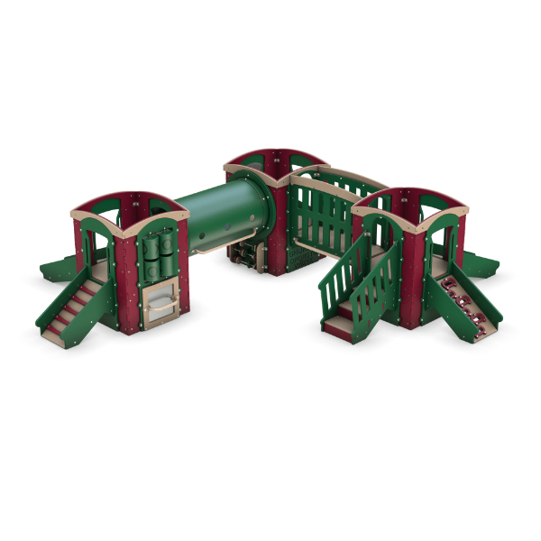Tot Trek Biggie Base Commercial Playset Made From Recycled Plastic - Ages 6 Months To 2 Years - Front