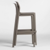Net Fiberglass Resin Barstool