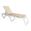 Calypso Sling Chaise Lounge, Plastic Resin Frame with Vinyl Coated Polyester Sling Fabric