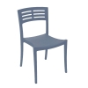 Vogue Stacking Commercial Plastic Resin Dining Chair