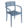 Vogue Stacking Commercial Plastic Resin Dining Chair