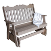 Royal English Recycled Plastic Glider Bench