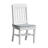 Traditional Recycled Plastic Dining Chair with Armless Frame