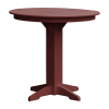Round Recycled Plastic Bar Table