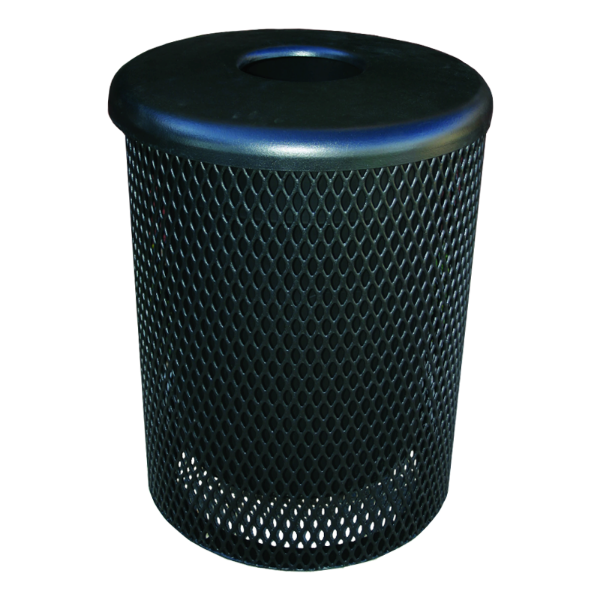 	Standard 55 Gallon Metal Waste Receptacle & Liner