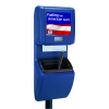 2.5 Gallon Island Series Mounted Windshield Cleaning Service Center - 11 lbs.