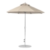 7.5 foot Diameter Fiberglass Crank Lift Market Umbrella