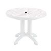 Aquaba Decor Pedestal Table