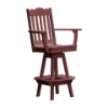 Royal English Swivel Bar Chair
