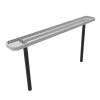 Picture of RHINO 6 Ft. Thermoplastic Polyolefin Coated Pedestal Bench Without Back - Quick Ship