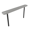 Picture of RHINO 6 Ft. Thermoplastic Polyolefin Coated Pedestal Bench Without Back - Quick Ship
