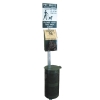 Dogipot Pet Station, Aluminum with Header Pack Bag Dispenser