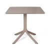 Picture of Bit Dining Set with Plastic Resin Chairs and 32" Clip Table Package. Minimum Order - 2 Sets