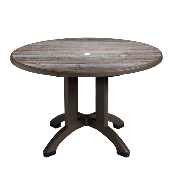 Aquaba Plastic Resin Dining Table - Ranch