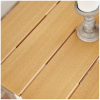 Round Rustic MGP Dining Table Prong Base