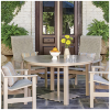 Slatted Dining Table w/ Deluxe Frame