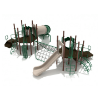 Twinsburg Commercial Playground Climbing Structure - Ages 2 to 12 Years