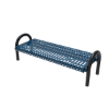 Inground Mount - ELITE 6 Ft. MOD Thermoplastic Polyethylene Coated Bench Without Back