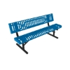 Picture of RHINO 4 Ft. Slatted Rolled Bench with Back
