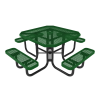 Picture of RHINO 46" Octagon Thermoplastic Polyolefin Coated Picnic Table - Quick Ship - 222 lbs.