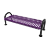 Picture of RHINO 6 Ft. Slatted Steel MOD Bench without Back