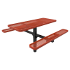 Picture of RHINO 6 ft. Thermoplastic Polyolefin Coated Pedestal Picnic Table - Quick Ship