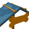Picture of Dog n' Play Park Climb Platform, Punched Steel