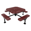 Picture of ELITE 46" Nexus Style Octagon Thermoplastic Polyethylene Coated Picnic Table - Quick Ship