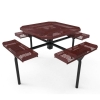 Picture of ELITE 46" Octagon Nexus Rolled Pedestal Table - 294 lbs.