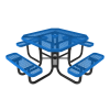 Picture of ELITE 46" Octagon Thermoplastic Polyethylene Coated Picnic Table - Quick Ship - 246 lbs.