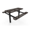 Picture of ELITE 6 ft. Thermoplastic Polyethylene Coated Double Pedestal Picnic Table - Quick Ship - 277 lbs.