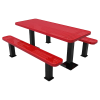 Picture of ELITE 6 ft. Thermoplastic Polyethylene Independent Picnic Table - Quick Ship - 276 lbs.