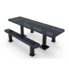 Picture of ELITE 8 ft. Dual Access Thermoplastic Polyethylene Independent Picnic Table - Quick Ship - 299 lbs.