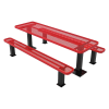 Picture of ELITE 8 ft. Thermoplastic Polyethylene Independent Picnic Table - Quick Ship - 325 lbs.