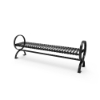 Picture of Elite Series 6 Ft. Village Thermoplastic Polyethylene Coated Backless Bench - Quick Ship