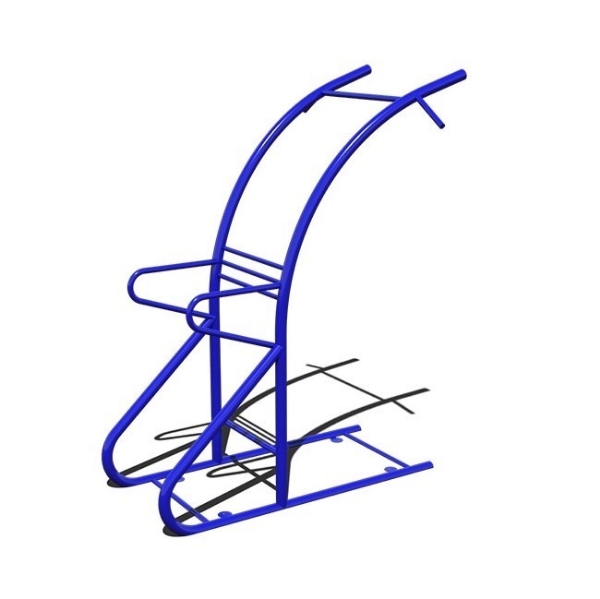Picture of Pull-Up Dip Station Powder-Coated Steel Frame - 146 lbs.