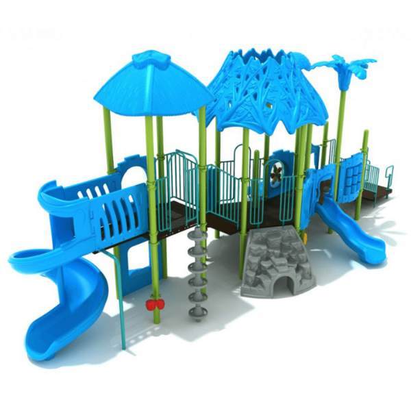 Picture of Romping Rhinoceros Commercial Park Playground Structure - Ages 2 to 12 Years
